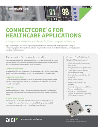 Connected i.MX6 Single Board Computer - Digi International