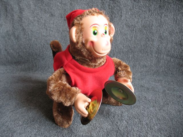 Toy monkey best sale with cymbals