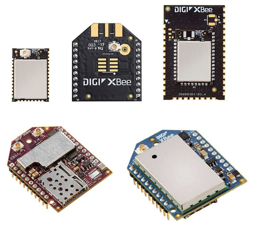 Digi XBee family form factors