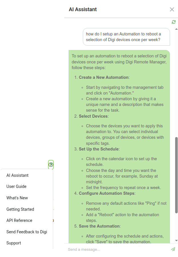 AI Assistant example