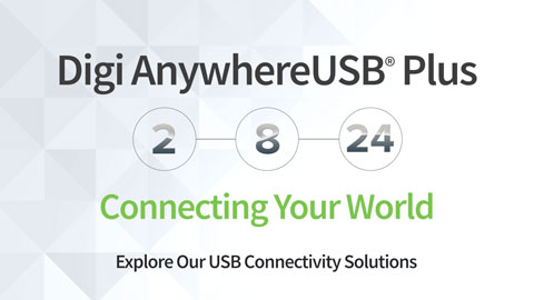 USB-Over-IP | AnywhereUSB Plus | Connect USB Peripheral Devices