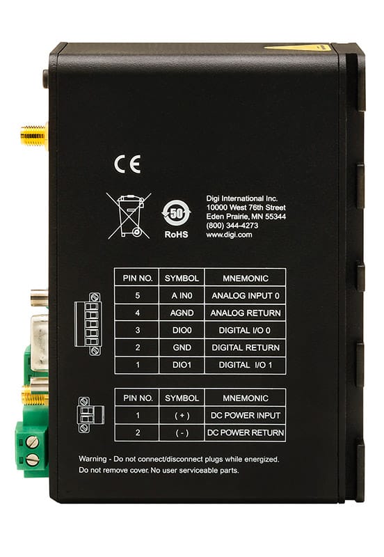 Intelligent 4G LTE router designed for critical infrastructure and