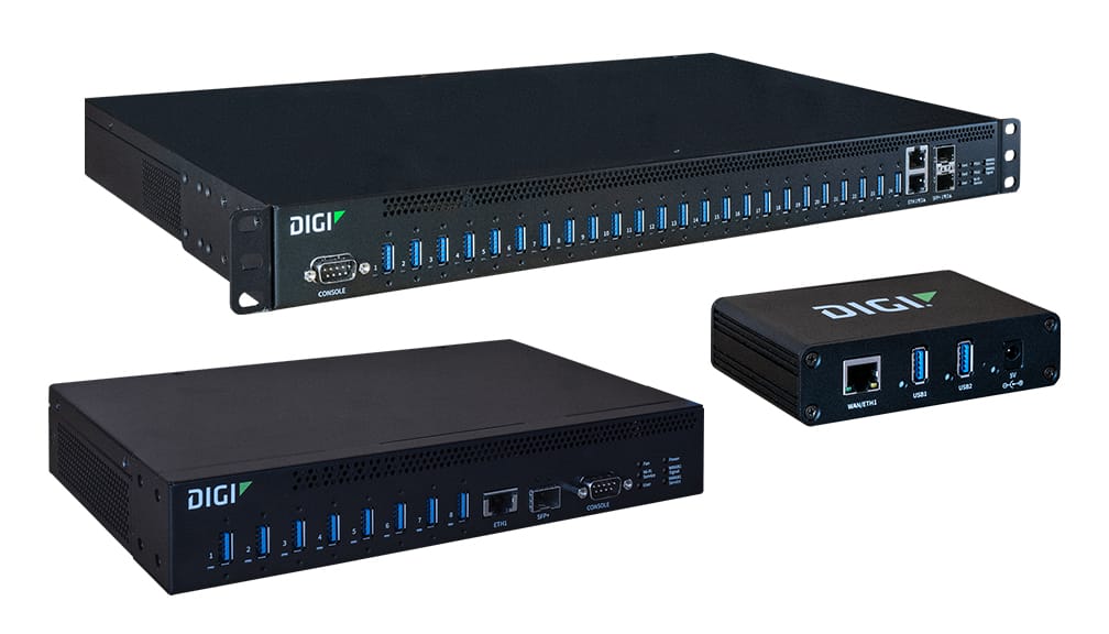 USB-Over-IP, AnywhereUSB Plus, Connect USB Peripheral Devices Anywhere on  a Local Area Network