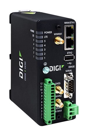 Intelligent 4G LTE router designed for critical infrastructure and