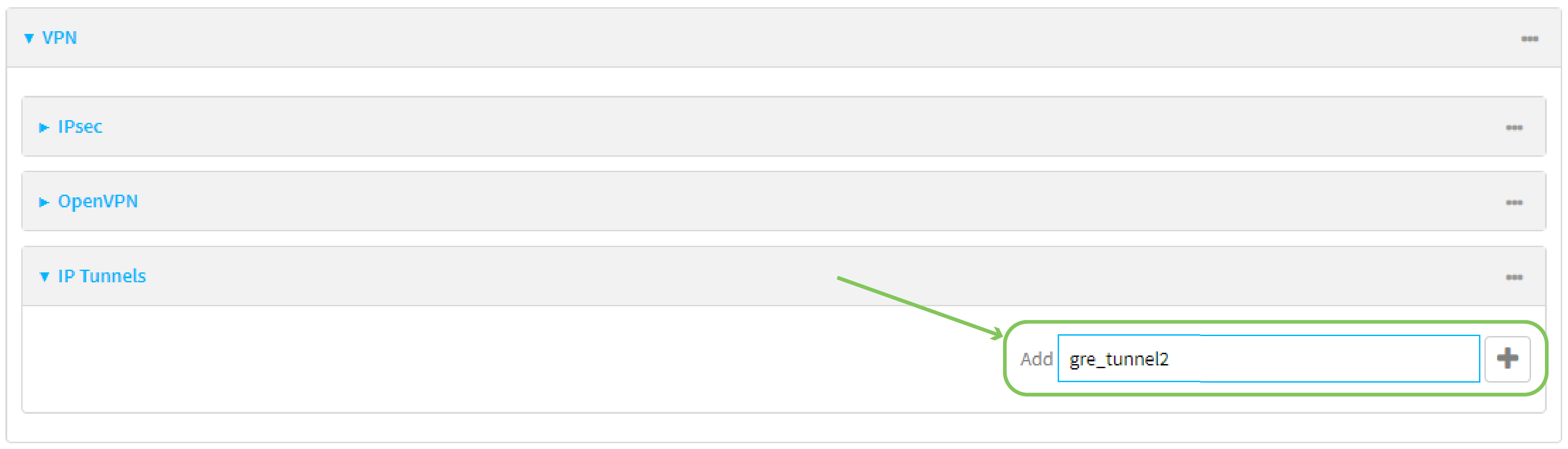 Example: GRE tunnel over an IPSec tunnel