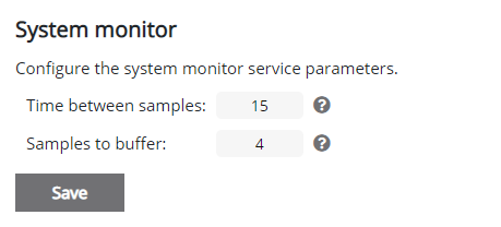 System monitor