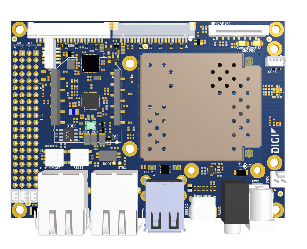 ConnectCore 8X SBC Pro