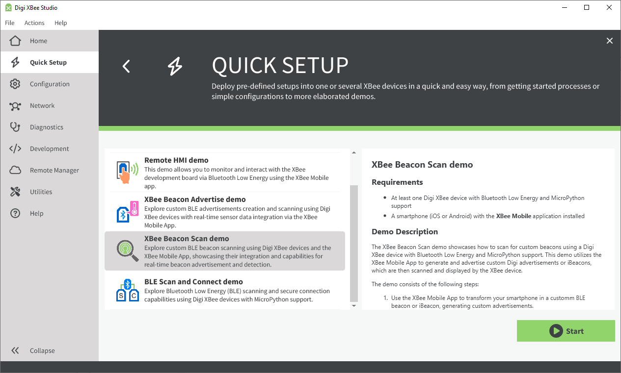 XBee Studio Quick Setup